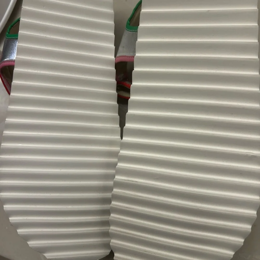 Mini Boden Colorblock Sandals - Picture 6 of 6